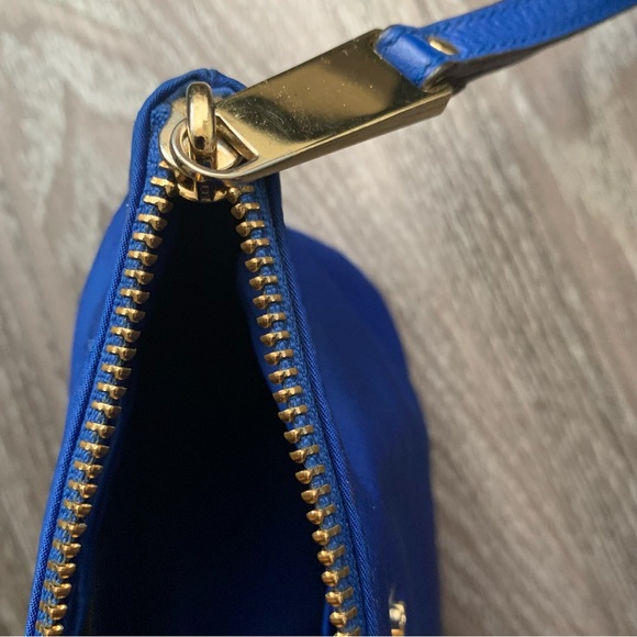 Blue wristlet bag - Picture 3 of 4